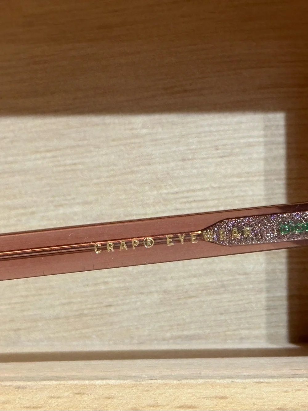 Crap Eyewear Light Pink Space Ranger Sunglasses
